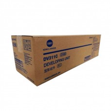 Блок проявки девелопера Konica Minolta DV-311C голубой оригинальный 