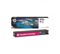 Картридж пурпурный HP 973X / F6T82AE повышенной емкости для HP PageWide 452dw Pro / 477dw Pro оригинальный