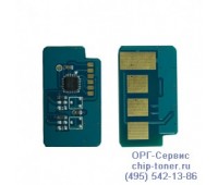Чип голубого картриджа  Samsung CLP-360 / 365 / 365W / 368,  CLX-3300 / 3305